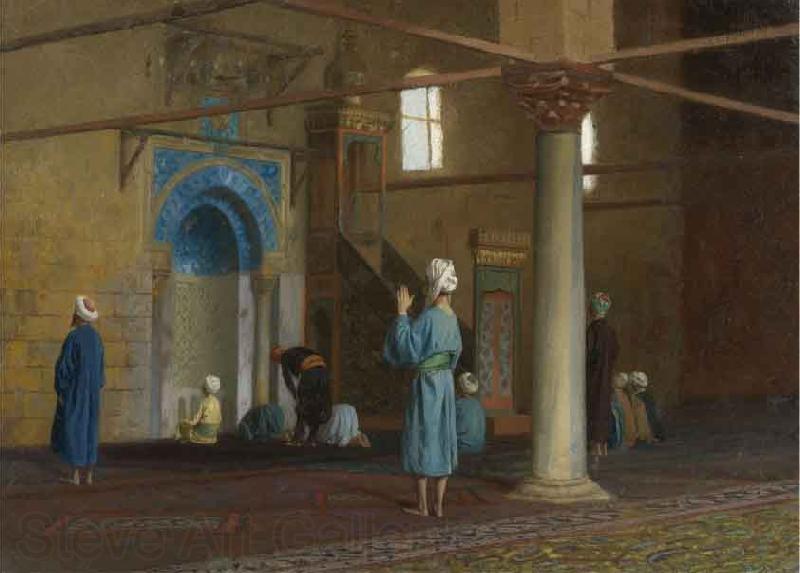 Jean Leon Gerome Priere dans la mosquee France oil painting art